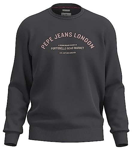 Pepe Jeans Herren Medley Crew Sweatshirt, Grey (Thunder), XS von Pepe Jeans