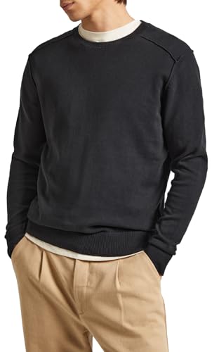 Pepe Jeans Herren Moe Knitwear, Black (Black), L von Pepe Jeans