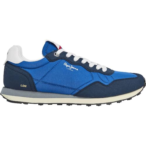 Pepe Jeans Herren Natch Basic M Sneaker, Blau (Union Blue), 9 von Pepe Jeans