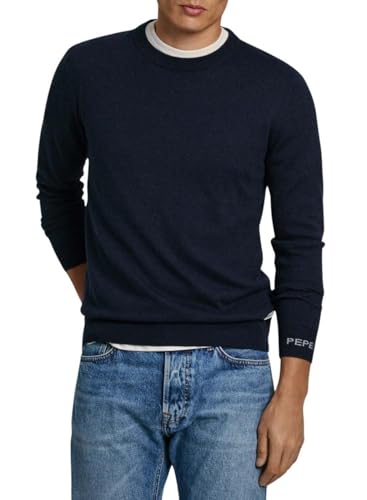 Pepe Jeans New Andre Crew Neck Strickwaren, von Pepe Jeans