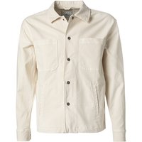 Pepe Jeans Herren Overshirt weiß Baumwoll-Stretch von Pepe Jeans