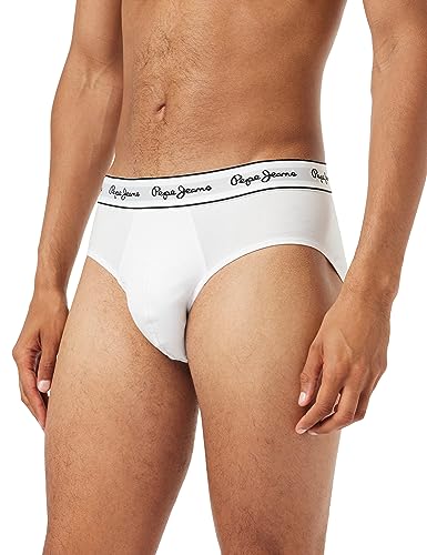 Pepe Jeans Herren Pepe Bf 3P Briefs, White (White), XXL von Pepe Jeans