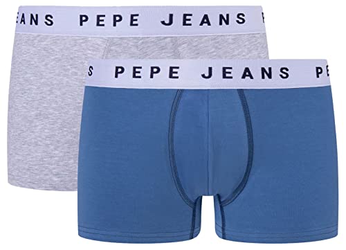 Pepe Jeans Herren Placed P Tk 2P Trunks, Purple (Purple), M (2er Pack) von Pepe Jeans