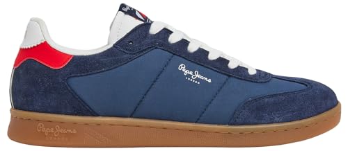 Pepe Jeans Herren Player Combi M Sneaker, Blau (Union Blue), 8 von Pepe Jeans