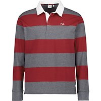 Pepe Jeans Herren Polo-Shirt grau Baumwoll-Jersey gestreift von Pepe Jeans