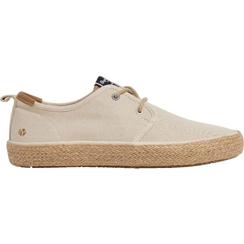 Pepe Jeans Herren Port Tourist Oxford, Beige (Base Beige), 10 von Pepe Jeans