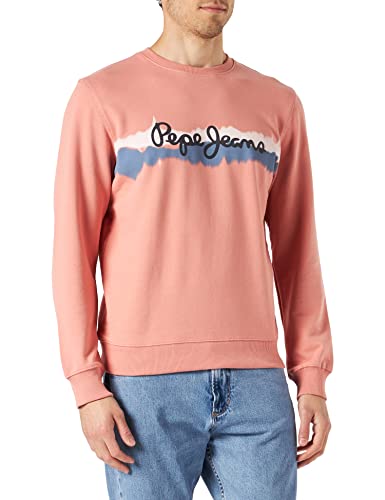 Pepe Jeans Herren Pullover Donte, Rosa (Claret), XS von Pepe Jeans