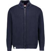 Pepe Jeans Herren Cardigan blau Baumwolle unifarben von Pepe Jeans