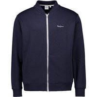 Pepe Jeans Herren Sweatjacke blau unifarben von Pepe Jeans