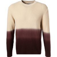 Pepe Jeans Herren Pullover braun Baumwolle unifarben von Pepe Jeans