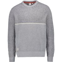 Pepe Jeans Herren Pullover grau Baumwolle unifarben von Pepe Jeans