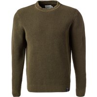 Pepe Jeans Herren Pullover grün Baumwolle unifarben von Pepe Jeans