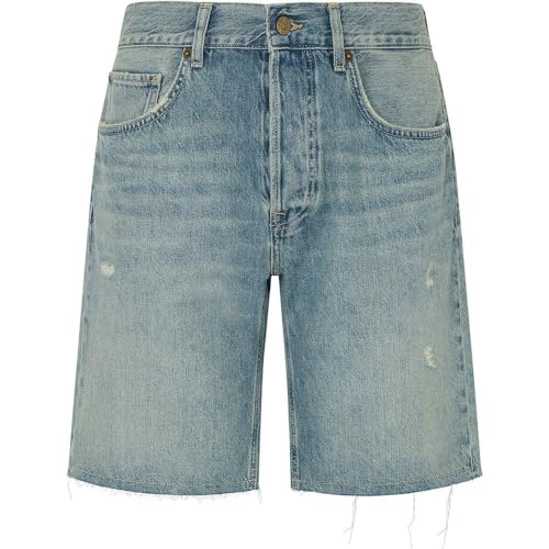 Pepe Jeans Herren Relaxed Destroy PM801107 Jeans-Shorts, Blue (Denim), 32W von Pepe Jeans