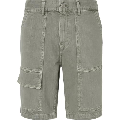 Pepe Jeans Herren Relaxed Short Utility Colour Pants, Green (Palm Green), 32W von Pepe Jeans