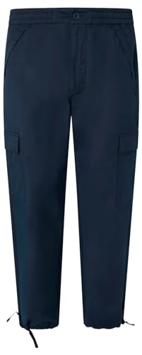 Pepe Jeans Herren Relaxed Straight Cargo Pant Hose, Blau (Dulwich Blue), 33W von Pepe Jeans
