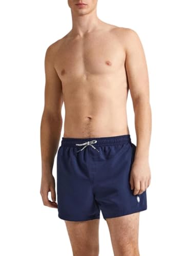 Pepe Jeans Herren Rubber Sh Badeshort, Blau (Navy), M von Pepe Jeans