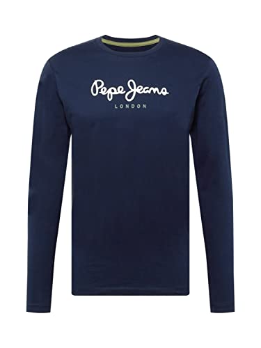 Pepe Jeans Herren Shirt Eggo Navy/weiß/pastellgrün M von Pepe Jeans