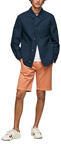 Pepe Jeans Herren Shorts MC QUEEN SHORT , Squash-orange, 28 W von Pepe Jeans