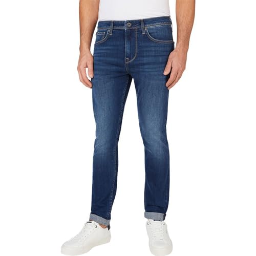 Pepe Jeans Herren Skinny PM207387 Jeans, Blue (Denim-CT4), 30W / 34L von Pepe Jeans
