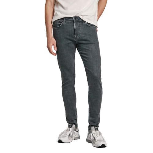 Pepe Jeans Herren Skinny PM207387 Jeans, Grey (Denim-UI0), 38W / 34L von Pepe Jeans