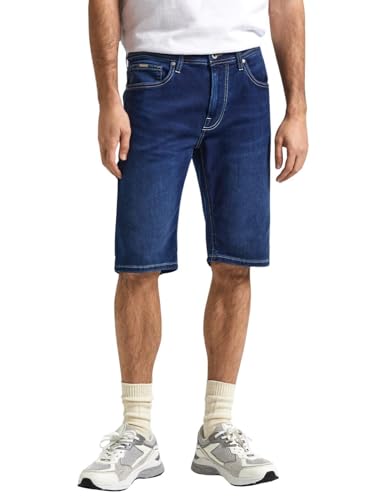 Pepe Jeans Herren Slim Gymdigo Short, Blau (Denim-DP4), 34W von Pepe Jeans