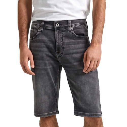 Pepe Jeans Herren Slim Gymdigo Short, Grau (Denim-UH3), 29W von Pepe Jeans