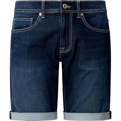 Pepe Jeans Herren Slim Gymdigo Shorts, Blau (Denim-Ee4), 31W von Pepe Jeans