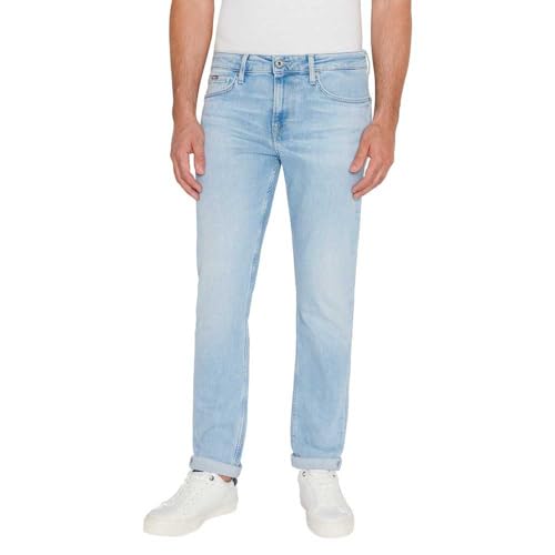 Pepe Jeans Herren Slim Jeans, Blau (Denim-PF3), 31W / 30L von Pepe Jeans