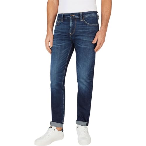 Pepe Jeans Herren Slim PM207388 Jeans, Blue (Denim-CT2), 32W / 30L von Pepe Jeans