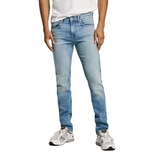 Pepe Jeans Herren Slim PM207388 Jeans, Blue (Denim-PG1), 31W / 32L von Pepe Jeans