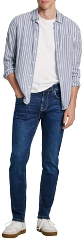 Pepe Jeans Herren Slim Pm207388 Jeans, Denim DP6, 34 W/32 L von Pepe Jeans