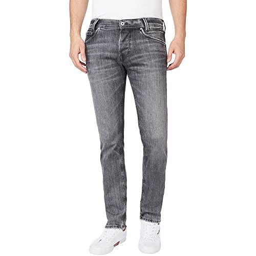 Pepe Jeans Herren Jeans Stanley, Grey (Denim-vz6), 40W / 32L von Pepe Jeans