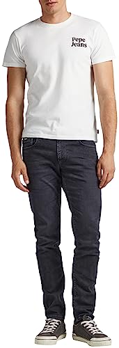 Pepe Jeans Herren Stanley Hose, Grau (Thunder), 30W / 34L EU von Pepe Jeans