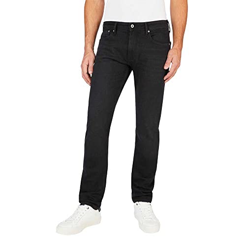 Pepe Jeans Herren Jeans Stanley, Black (Denim-xf1), 30W / 34L von Pepe Jeans