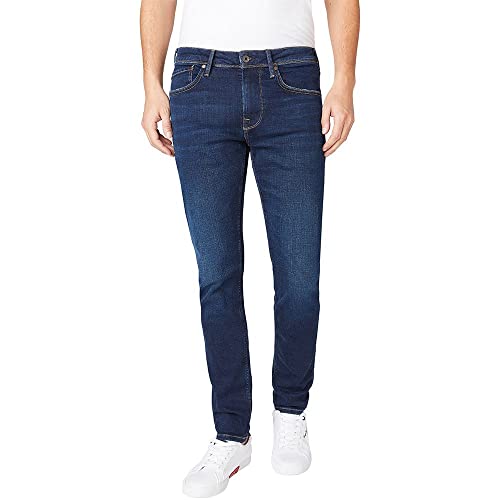 Pepe Jeans Herren Jeans Stanley, Blue (Denim-vx2), 32W / 34L von Pepe Jeans
