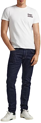 Pepe Jeans Herren Stanley Jeans, Blau (Denim-ab0), 40W / 32L EU von Pepe Jeans