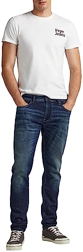 Pepe Jeans Herren Stanley Jeans, Blau (Denim-cs0), 28W / 34L EU von Pepe Jeans