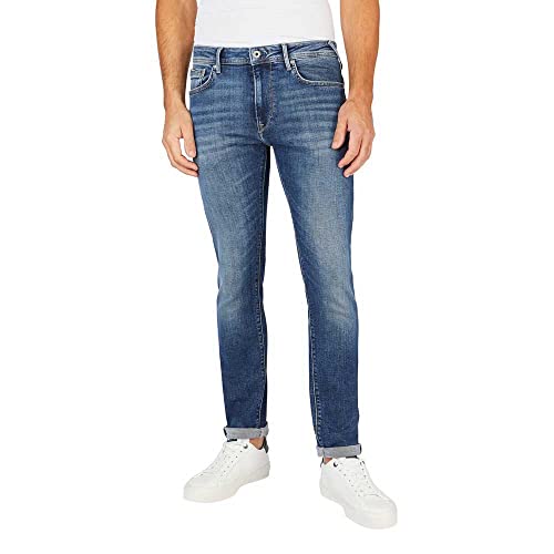 Pepe Jeans Herren Jeans Stanley, Blue (Denim-hs6), 32W / 32L von Pepe Jeans