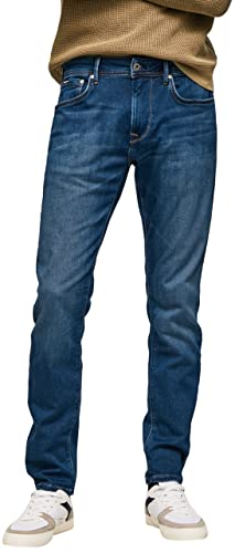 Pepe Jeans Herren Stanley Jeans, Blue (Denim-VU4), 31W / 32L von Pepe Jeans