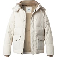 Pepe Jeans Herren Steppjacke beige Mikrofaser unifarben von Pepe Jeans