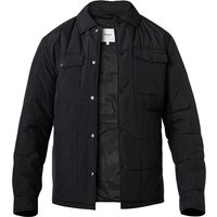 Pepe Jeans Herren Steppjacke schwarz Mikrofaser unifarben von Pepe Jeans