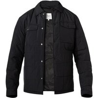 Pepe Jeans Herren Steppjacke schwarz Mikrofaser unifarben von Pepe Jeans