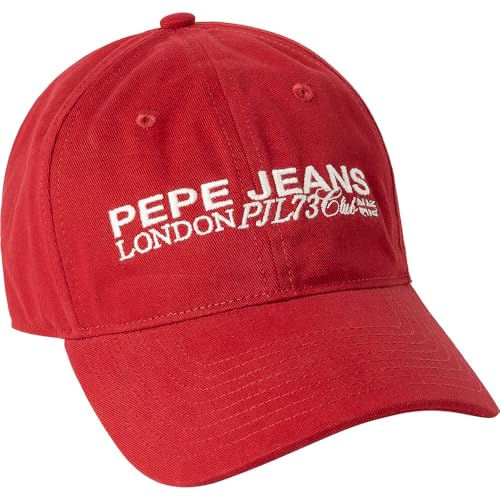 Pepe Jeans Herren Steven Cap Verschluss, Rot (Rugy Red), Einheitsgröße von Pepe Jeans