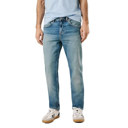 Pepe Jeans Herren Straight Cash Fs Pale Tint Jeans, Blau (Denim), Bundweite: 84 cm, beinlänge: 81 cm von Pepe Jeans
