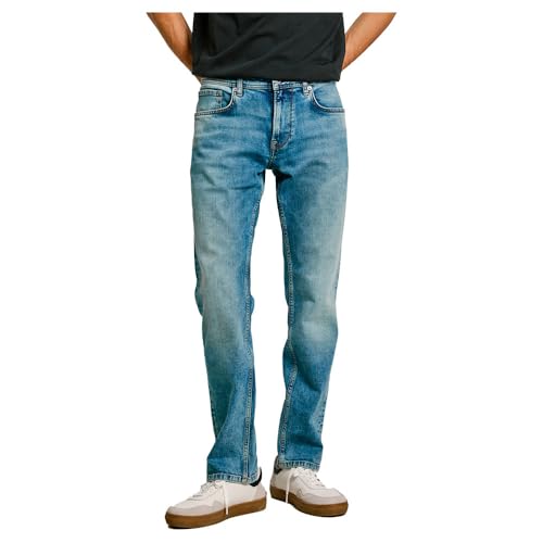 Pepe Jeans Herren Straight Jeans, Blau (Denim-Nc5), 28 W/32 L von Pepe Jeans