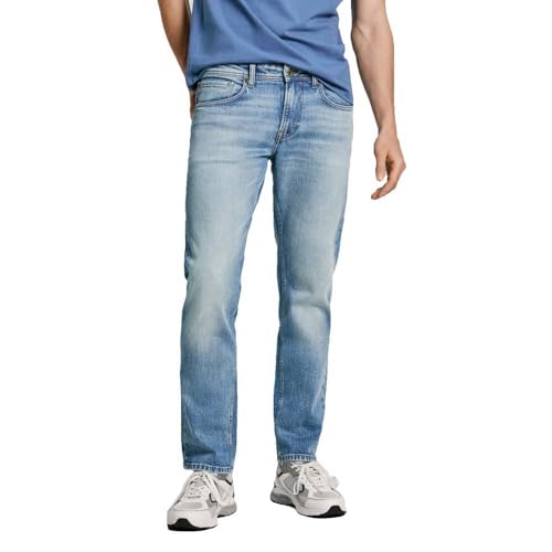 Pepe Jeans Herren Straight PM207393 Jeans, Blue (Denim-PG0), 28W / 32L von Pepe Jeans
