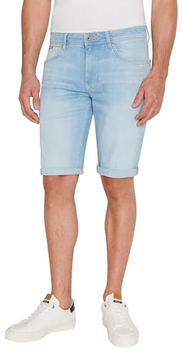 Pepe Jeans Herren Straight Short, Blau (Denim-MN6), 36W von Pepe Jeans