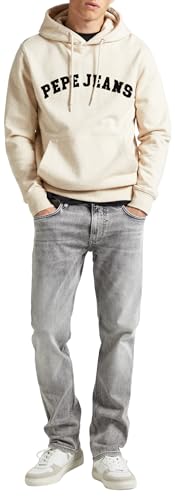Pepe Jeans Herren Straight Stone PM207404 Jeans, Blue (Denim), 36W / 34L von Pepe Jeans