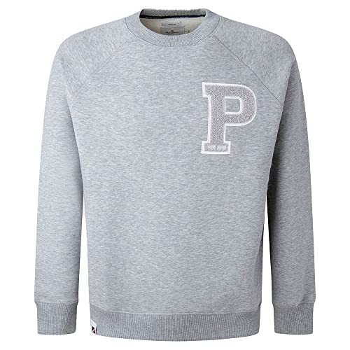 Pepe Jeans Herren Sweatshirt Pike, 933grey Marl, INVALID DATA von Pepe Jeans