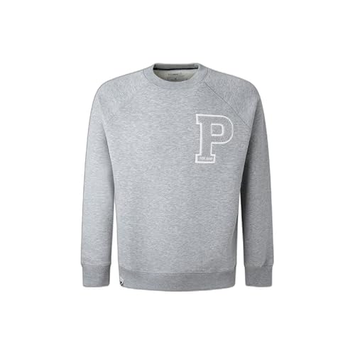 Pepe Jeans Herren Sweatshirt Pike, 933grey Marl, INVALID DATA von Pepe Jeans